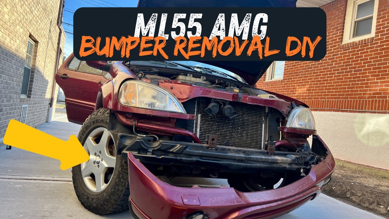DIY W163 ML55 AMG Front Bumper Removal – Success or Fail?
