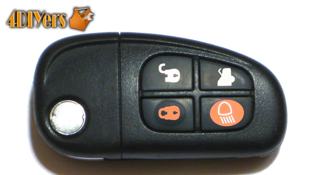 DIY: Jaguar Key Fob Battery Replacement