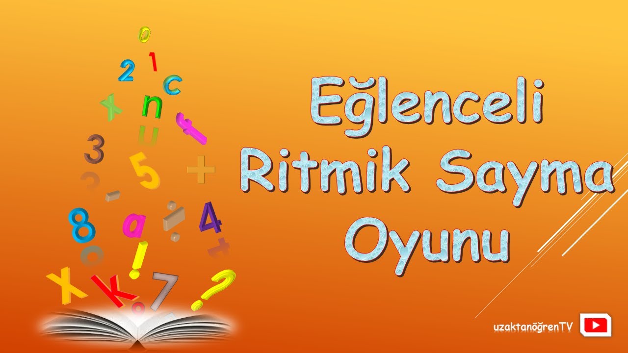 Eğlenceli Ritmik Sayma Oyunu