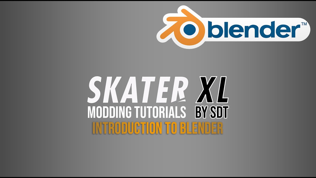 SkaterXL Mapping Tutorial | Introduction to Blender