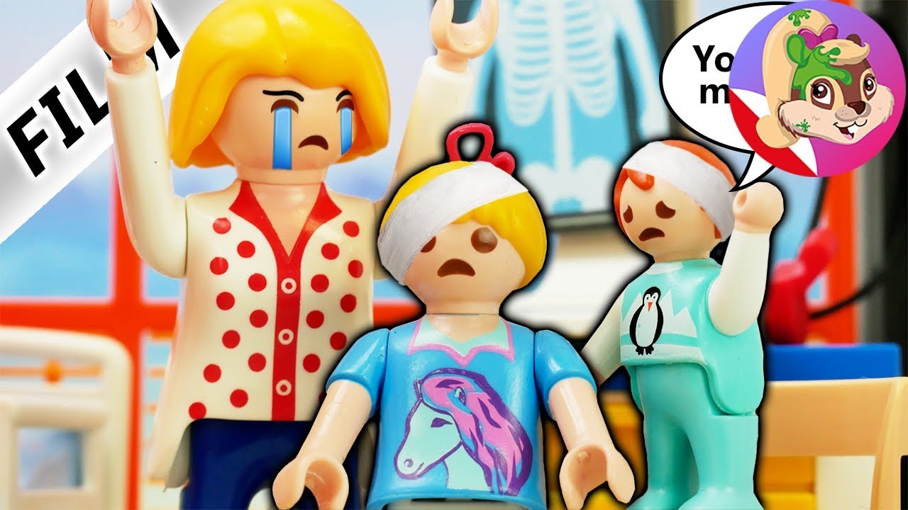 Playmobil ταινία ελληνικά - Η Έμμα και η Άννα προσποιούνται για πλάκα ότι έχουν πάθει αμνησία.