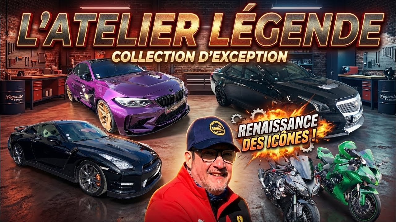RASSEMBLEMENT AUTO ET MOTO dans l'univers musical et de la mode: L'ATELIER LÉGENDE Bazainville. 