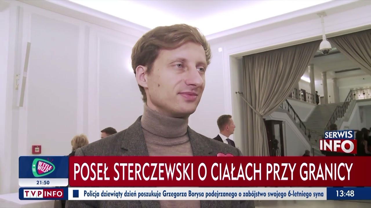 Czy poseł Sterczewski przedstawi dziennikarzom jakieś dowody na swoje tezy, które wygłasza?