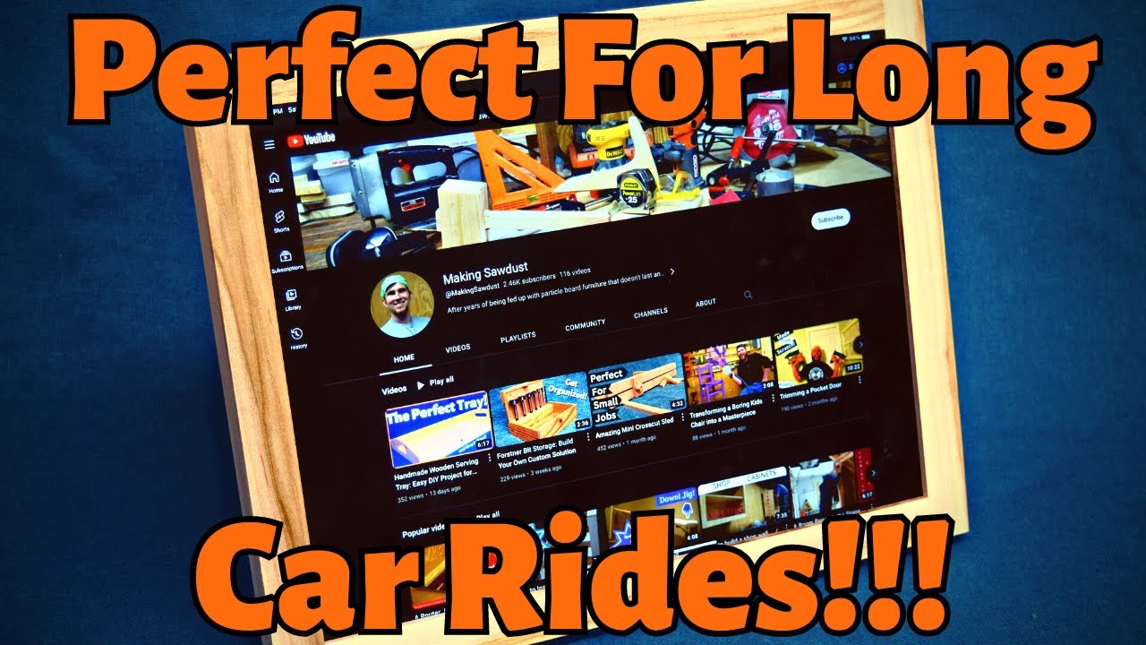 DIY Tablet Mount for Your Car!