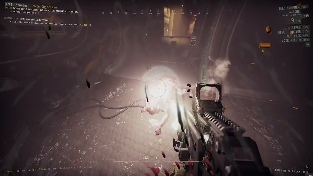 Solo GTFO Speedrun - R7C1 lawless in 27:54