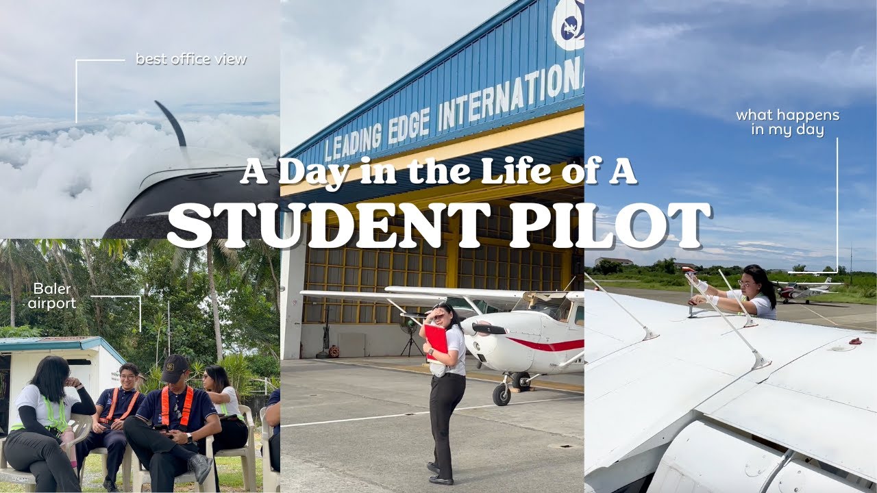 A day in the life of a STUDENT PILOT (updated version!) | Philippines - Yna Miguela | LEIAAI