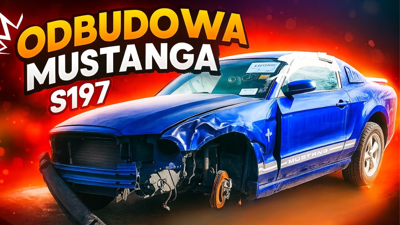 KUPIŁEM ROZBITEGO MUSTANGA NA AUKCJI W USA / Ford Mustang V S197