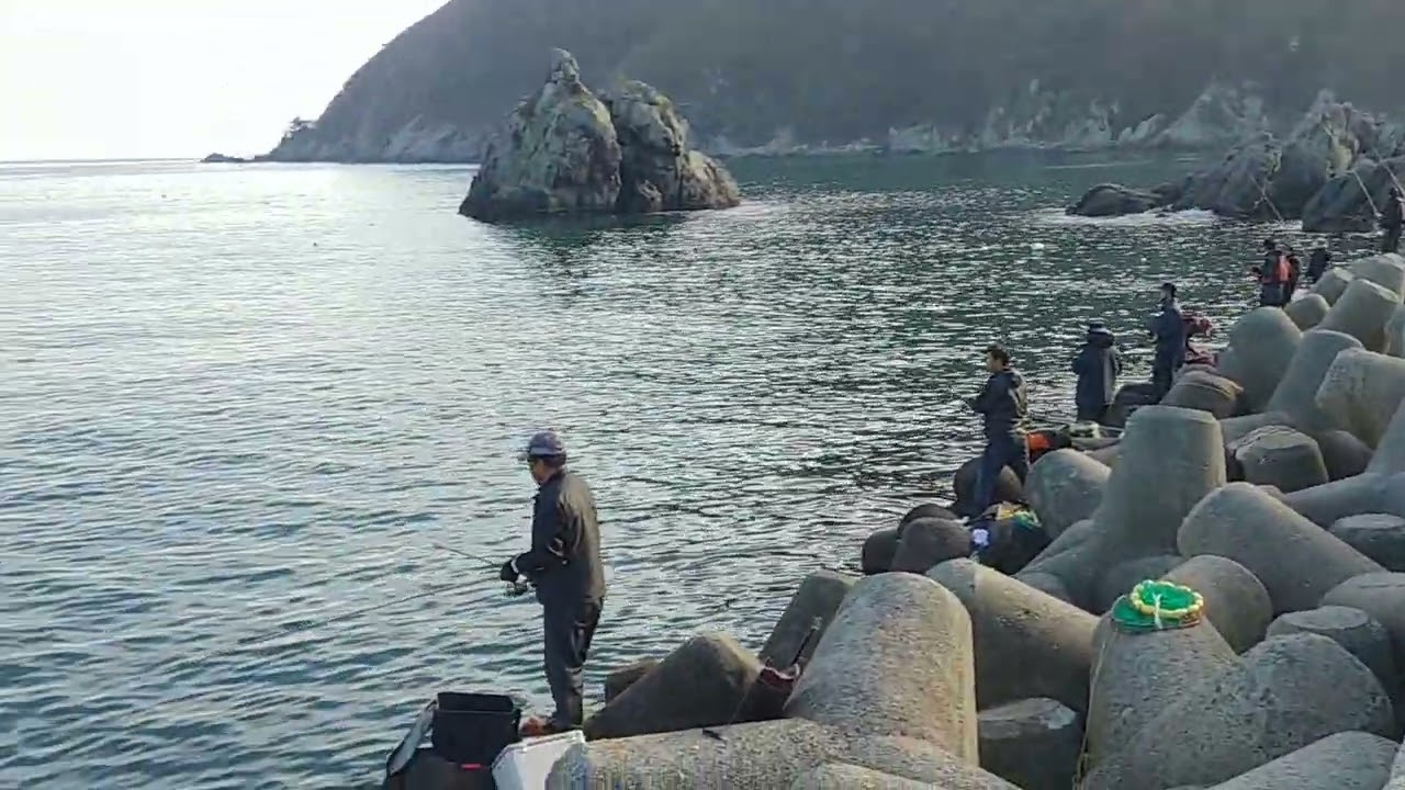 부산 가덕도 새바지 Busan Gadeokdo Daehang Saebagi Breakwater