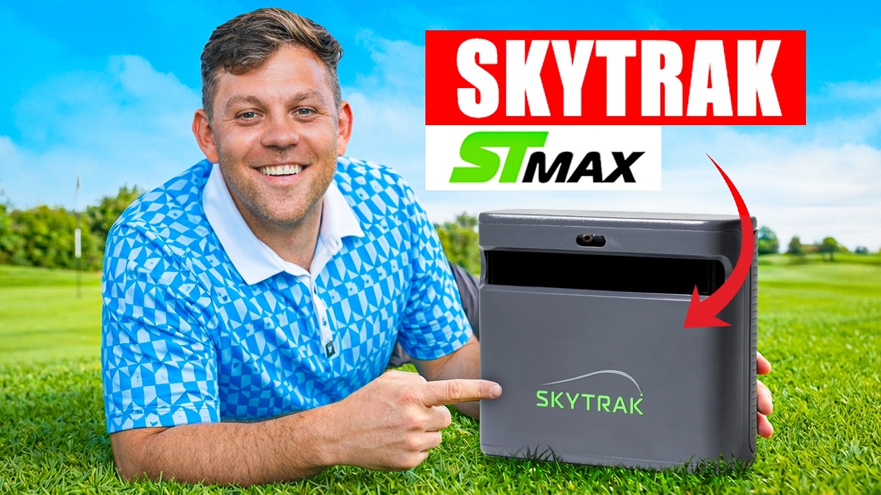 The BRAND NEW SKYTRAK ST MAX IS HERE!!! [First Look, Set-Up, Unboxing, Launch Monitor Review]