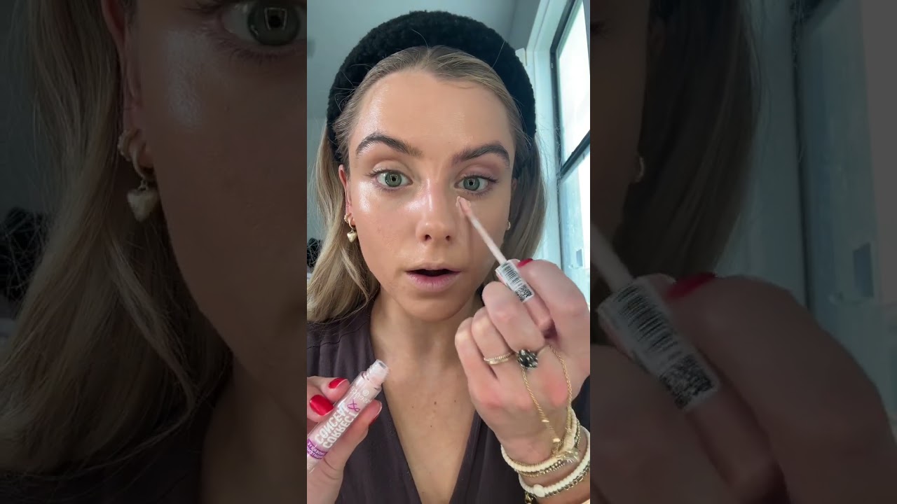 #essencepartner look at how bright 👀the undereyes are very impressed that a concealer under $5 can