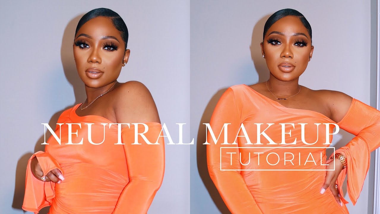 Full Face Neutral Makeup Tutorial + Trying Out Some New Products | Tamara Renaye