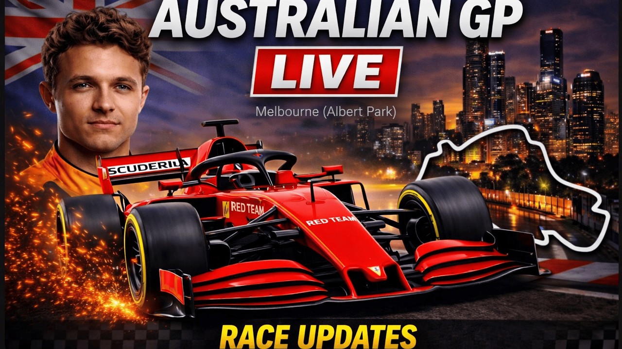 🔴 Australian GP LIVE &mdash; Australian Grand Prix Race Watchalong (Commentary + Live Updates)