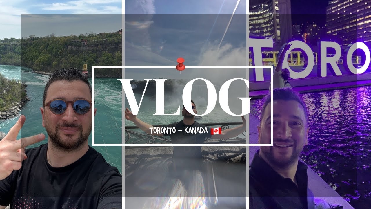 Toronto da Gezilecek Yerler, Niagara Şelalesi | Kanada Vlog 🇨🇦
