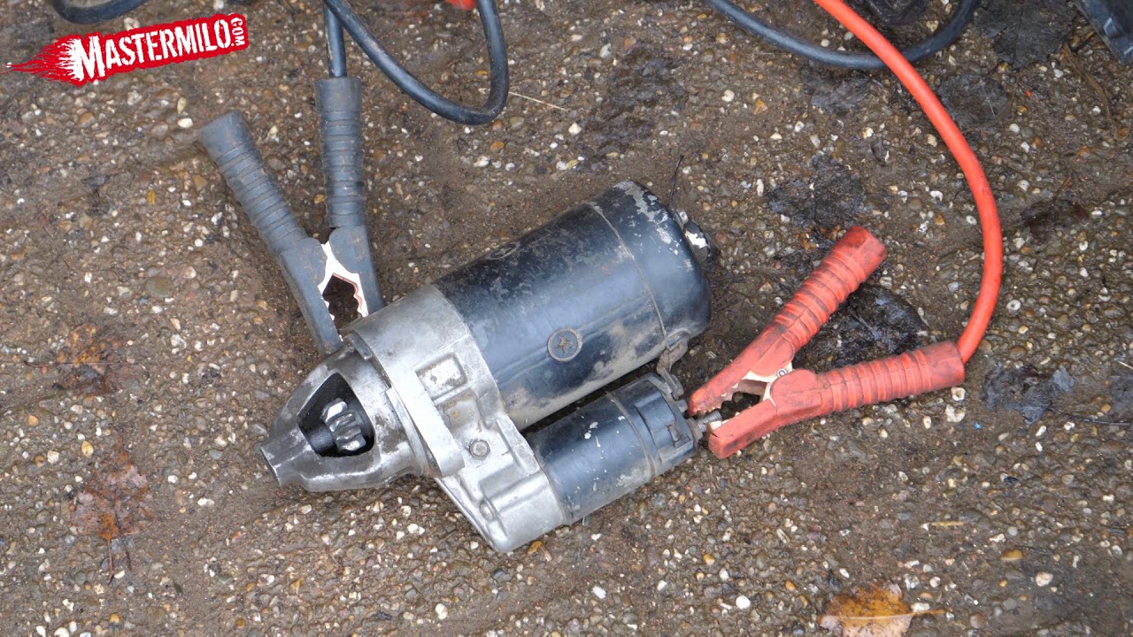 How a starter motor works - Fixing a lazy starter