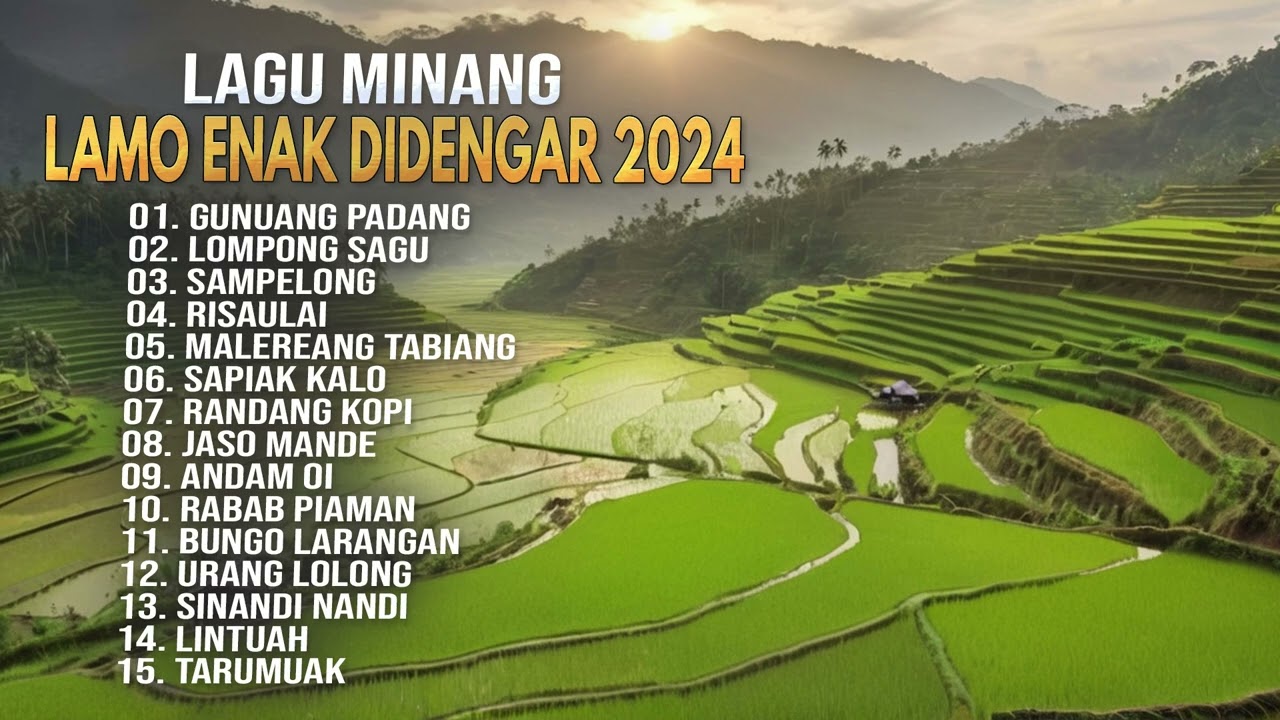 Lagu Minang Lamo Enak Didengar 2024  - Lagu Minang Lamo Terpopuler