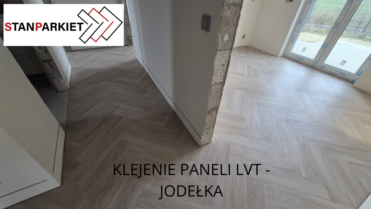 Klejenie paneli LVT - JODEŁKA