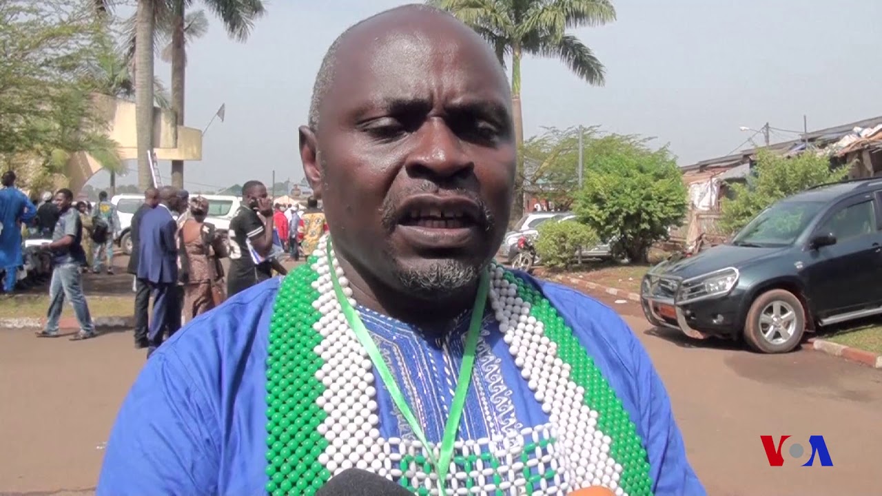 Joshua Osih investi candidat du principal parti d'opposition au Cameroun (vidéo)