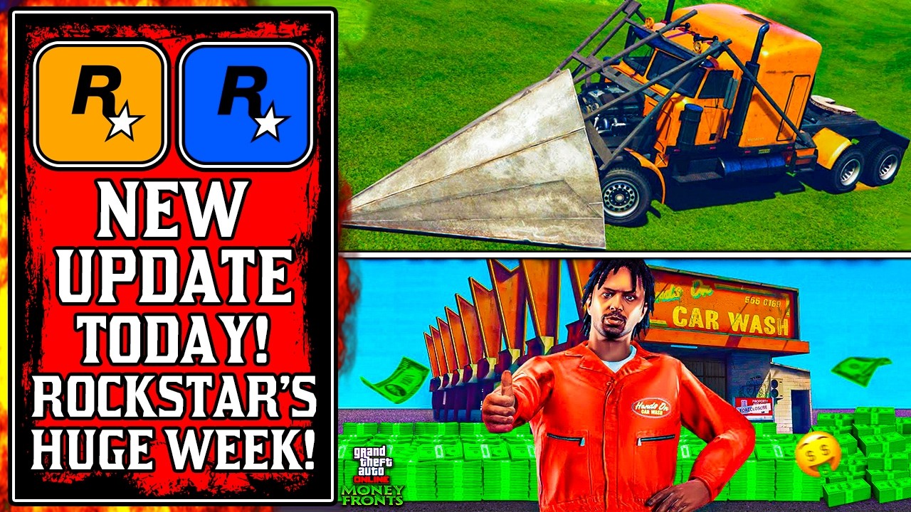 Rockstar's EPIC Update & HUGE Bonuses! The NEW GTA Online UPDATE Today! (New GTA5 Update)