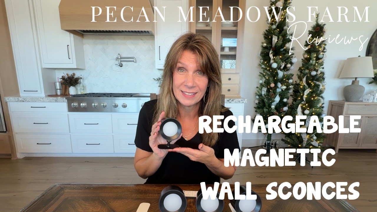 Rechargeable Wall Sconces Review | Cordless LED Lights with Remote & 3 Color Modes