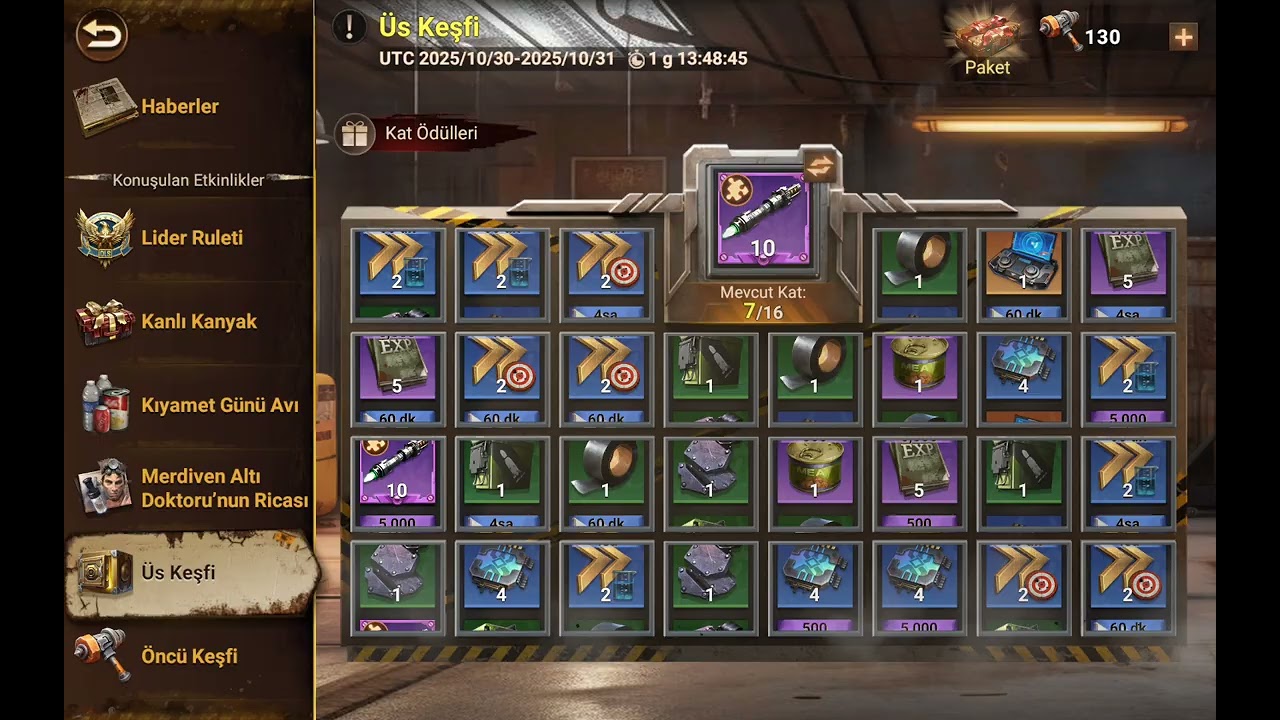 Doomsdaylastsurvivor  Öncü Keşif 