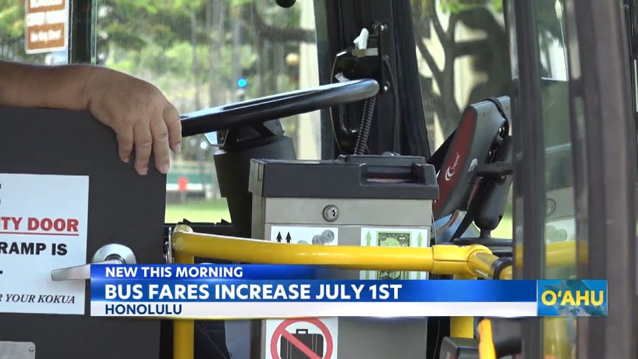 Honolulu bus fares up in July; city aims to prevent service cuts