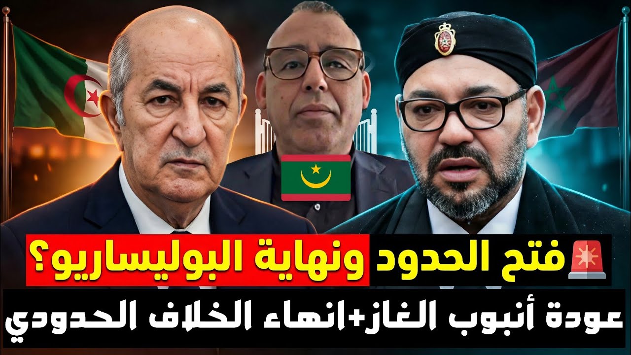 🚨هام:.صحفي فرانس24 : مصالحة بين المغرب والجزائر و فتح الحدود وعودة الغاز وإنهاء نزاع الصحراء نهائياً