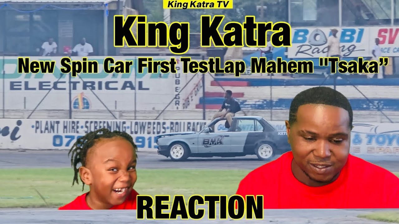 King Katra's New Spin Car First TestLap Mahem 