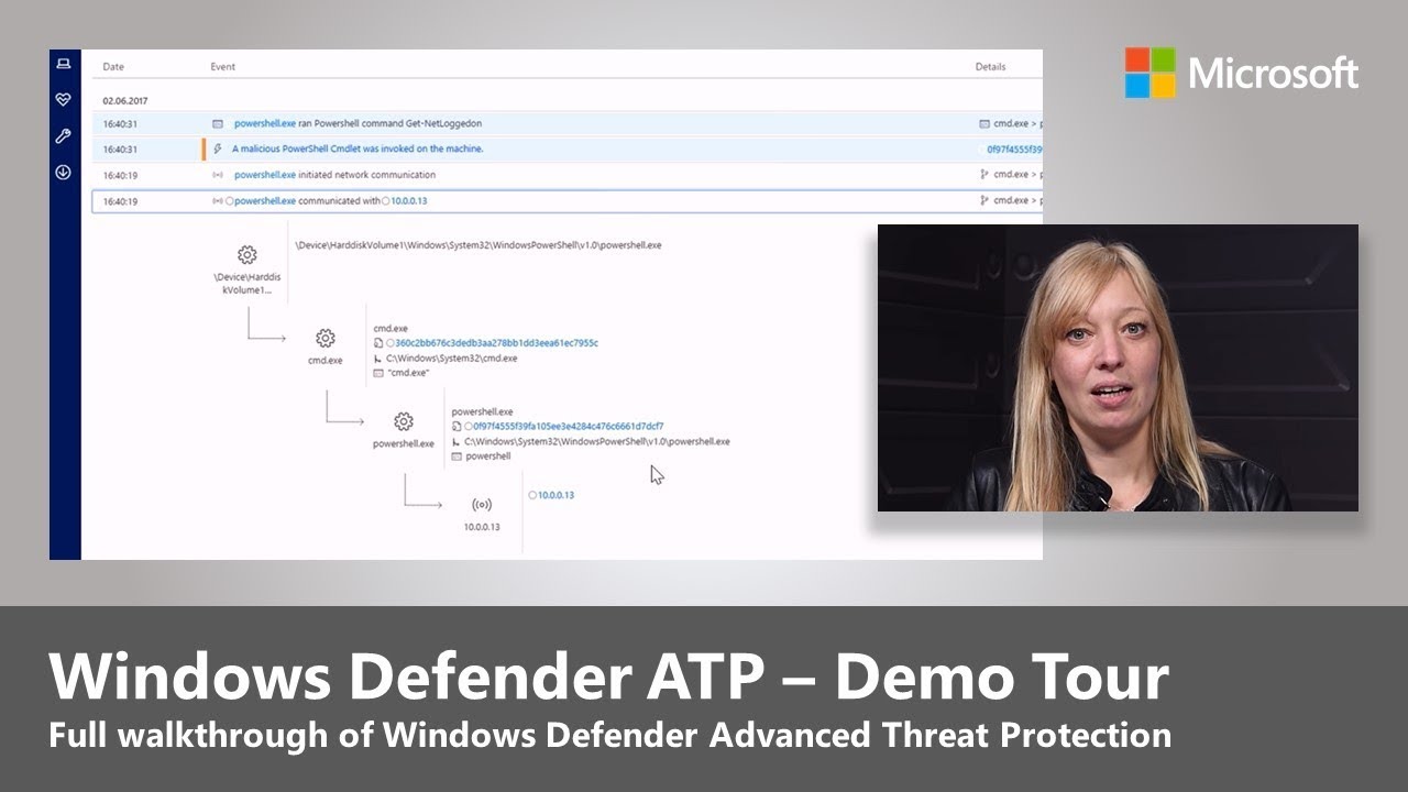An overview of Windows Defender Advanced Threat Protection for Windows 10 Creators Update