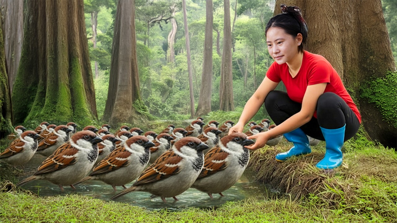 Harvesting Many Giant Wild Quails & Goes to Market Sell – Ethnic Minority Countryside Life