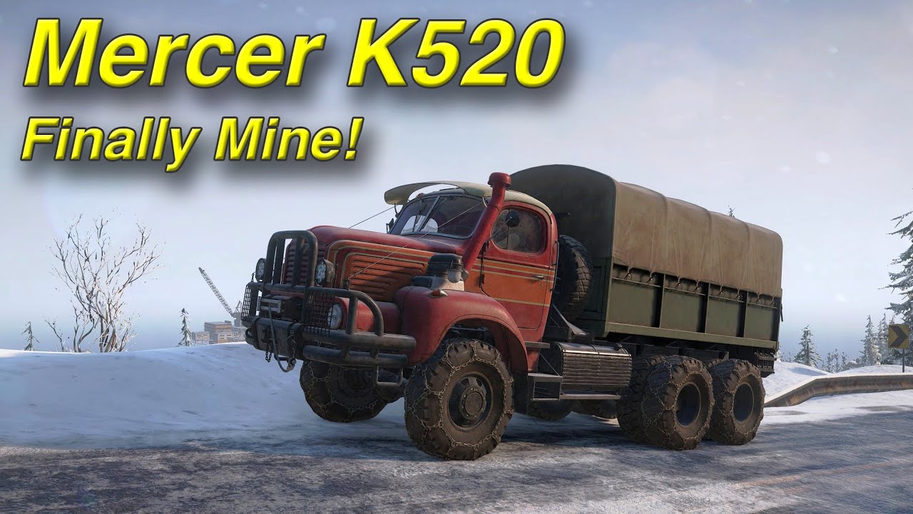 SnowRunner S15 | How to Get the Legendary Mercer K520 | Full Guide | GP-Game