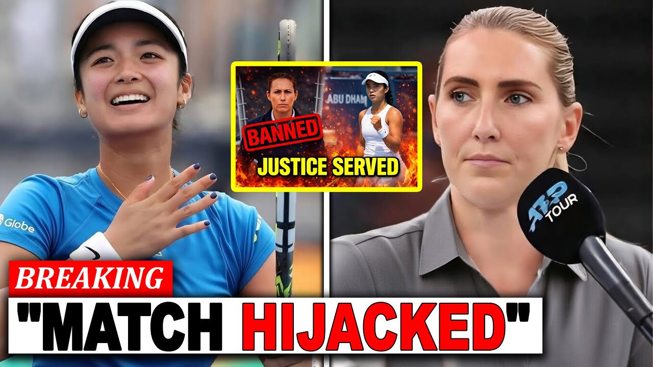 Referee Banned After Controversial Call vs Alex Eala | Historic Tennis Decision
