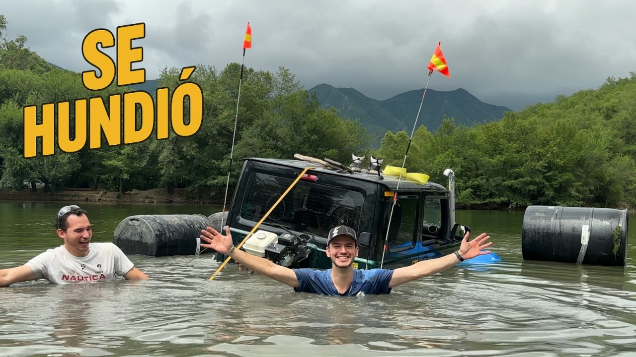 Convertí mi JIMNY en LANCHA Prueba #3 | RubenGarzaMx