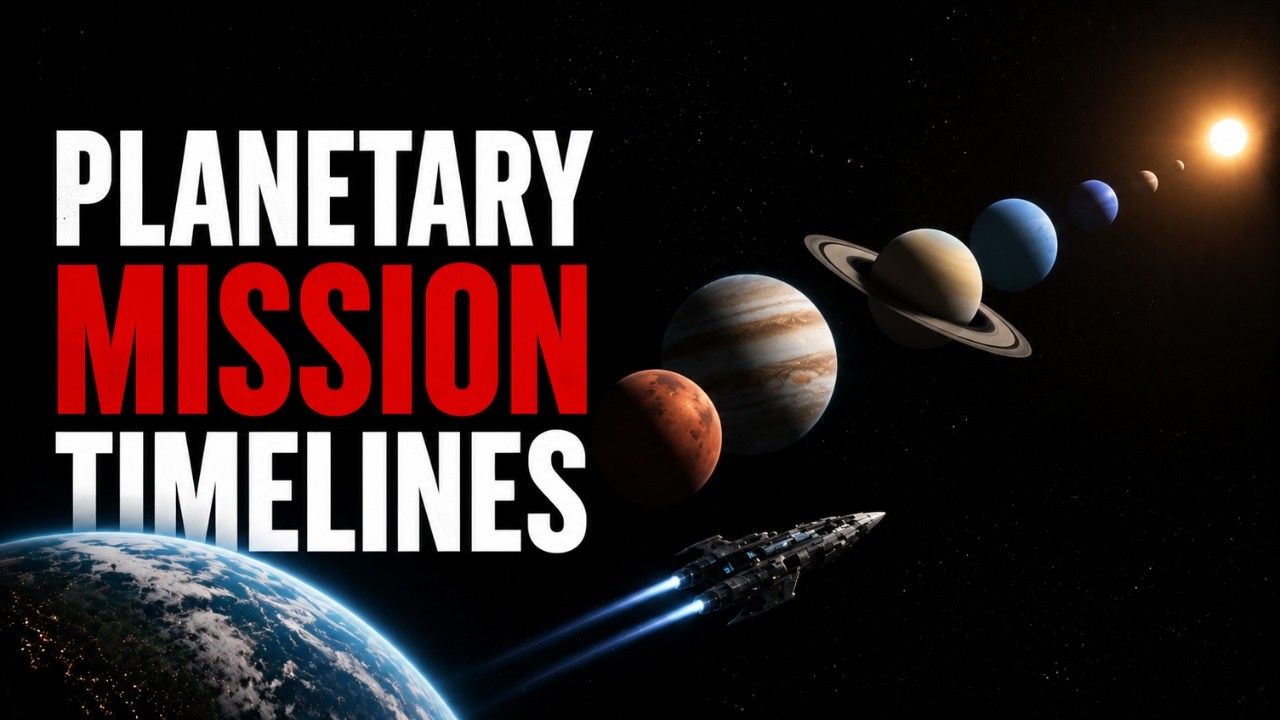 How Long Would a Realistic Mission To Our Planets