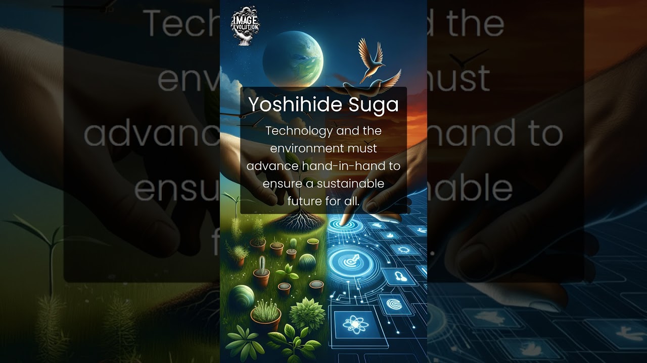 Yoshihide Suga: Technology & Environmental Cooperation for a Sustainable Future | Full Speech