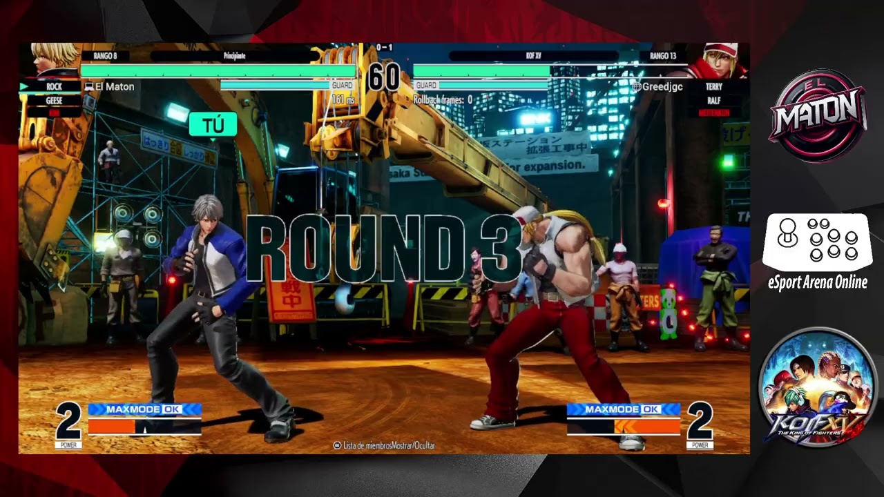 The King OF Fighter XV • Luchas en línea • 
