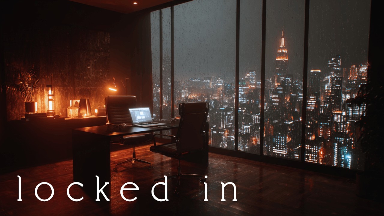 Locked In ･ Deep Work Ambient Music | NYC Penthouse Flow State for Maximum Concentration
