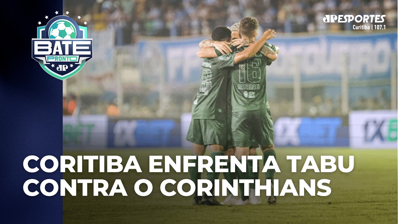 Coritiba enfrenta tabu contra o Corinthians