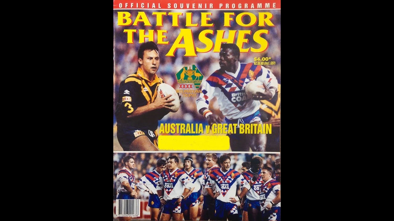1992..2nd Test..Australia v GB..