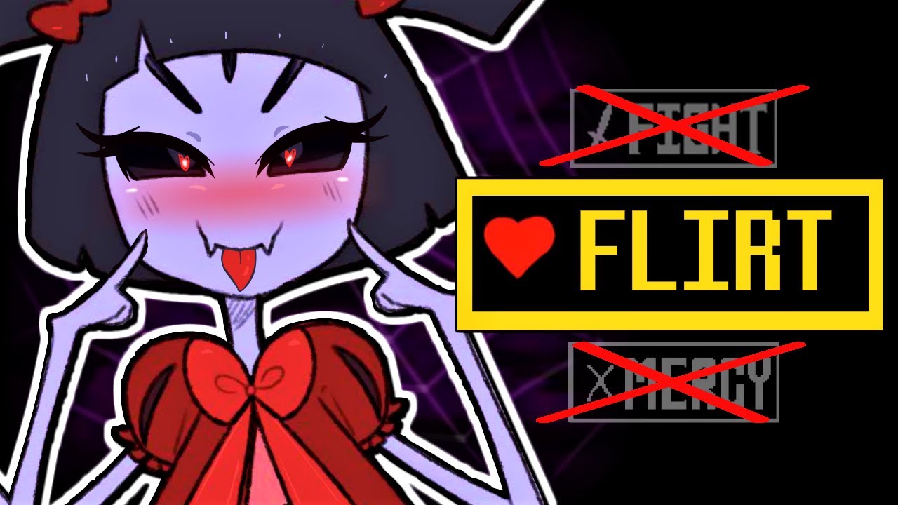 Undertale, но флирт сделал меня ее питомцем