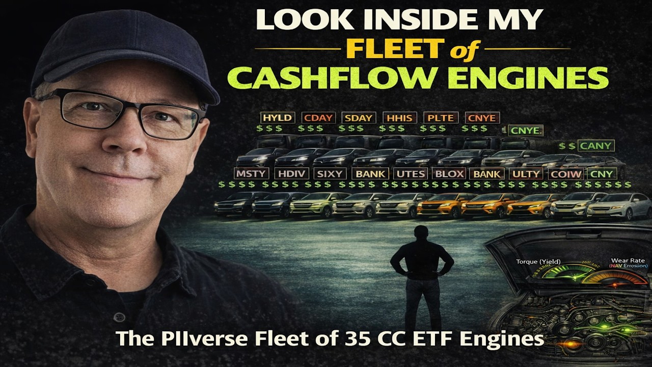 Inside My Cashflow Engine Fleet: How my 35 CC ETFs Focus on Cashflow - NOT Resale Value!