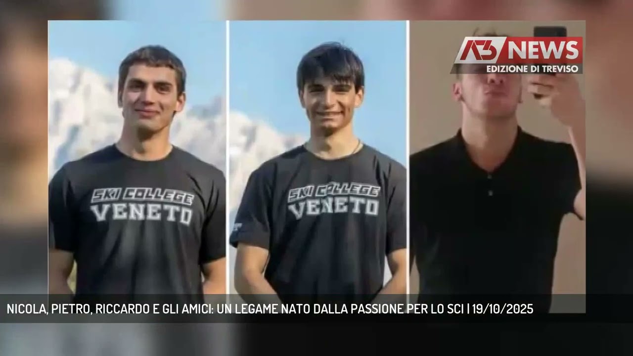 NICOLA, PIETRO, RICCARDO E GLI AMICI: UN LEGAME NATO DALLA PASSIONE PER LO SCI | 19/10/2025