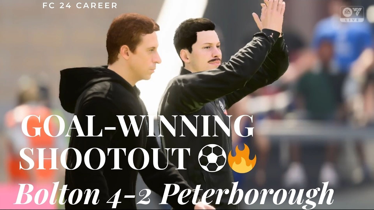 6 GOALS IN ONE GAME 🔥 | Bolton 4-2 Peterborough | FC 24 Career