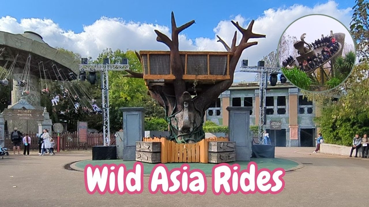 Every Ride in Wild Asia 2024 at Chessington World of Adventures Resort