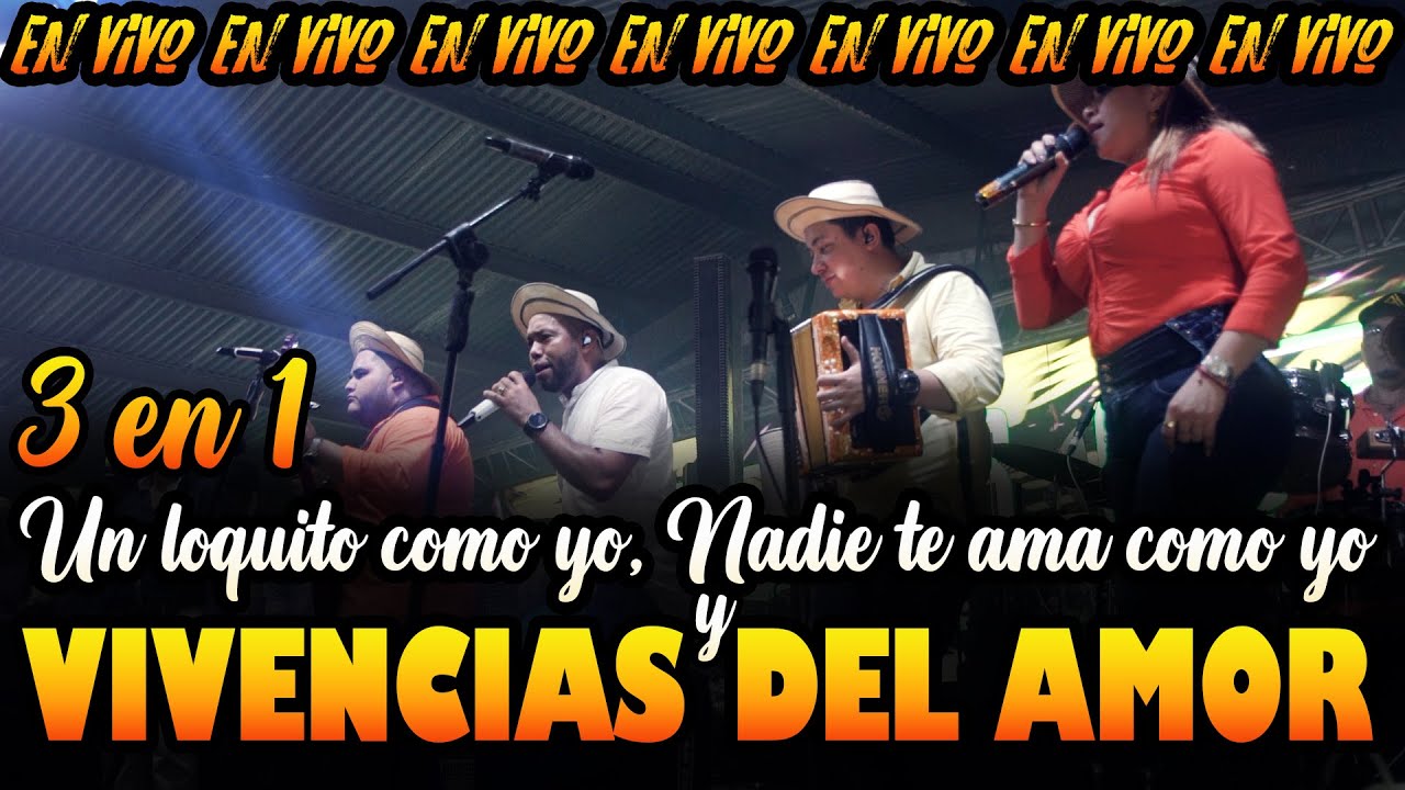Alejandro Torres - 3 en 1 Un loquito como yo, Nadie te ama como yo y Vivencias del amor (en vivo)
