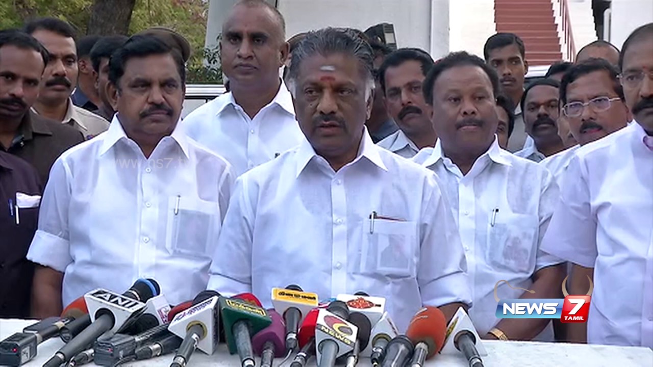 Jallikattu ban has been lifted by TN govt's emergency ordinance : OPS | News7 Tamil