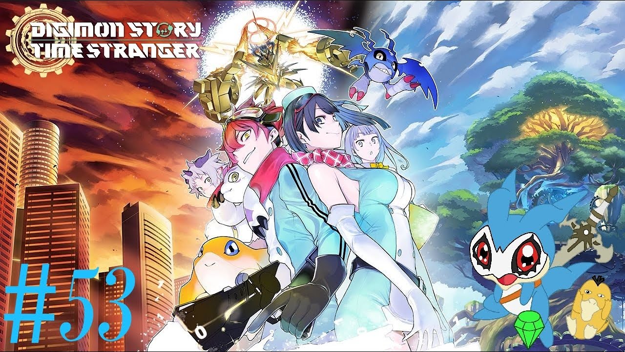 Digimon Story Time Stranger part 53 - Heater for Blimpmon & helping out GaruruGreymon again