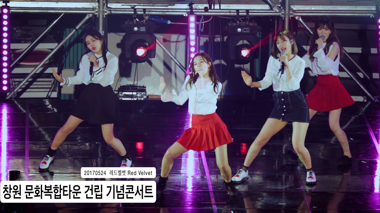 레드벨벳 Red Velvet[4K 직캠]창원 문화복합타운 건립 기념콘서트@170524 Rock Music