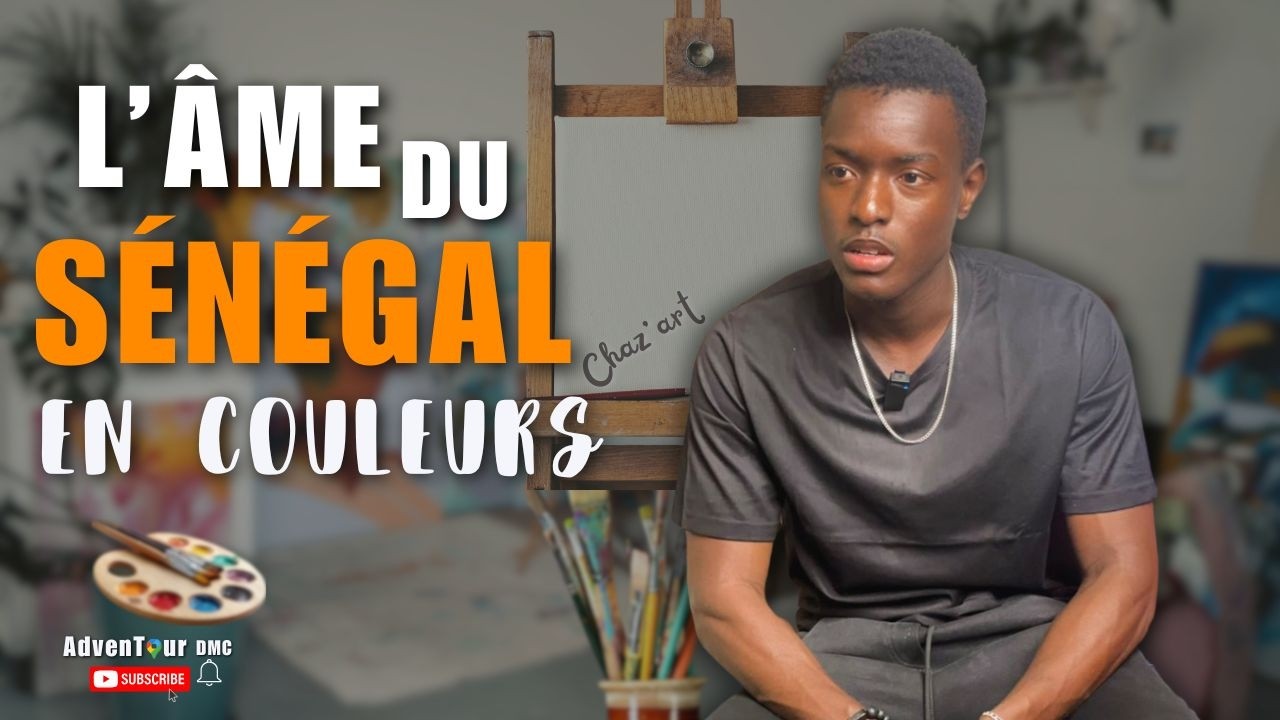 L’Artiste qui Peint l’Âme du Sénégal 🇸🇳 | Chaz’art – Les Couleurs du Sénégal