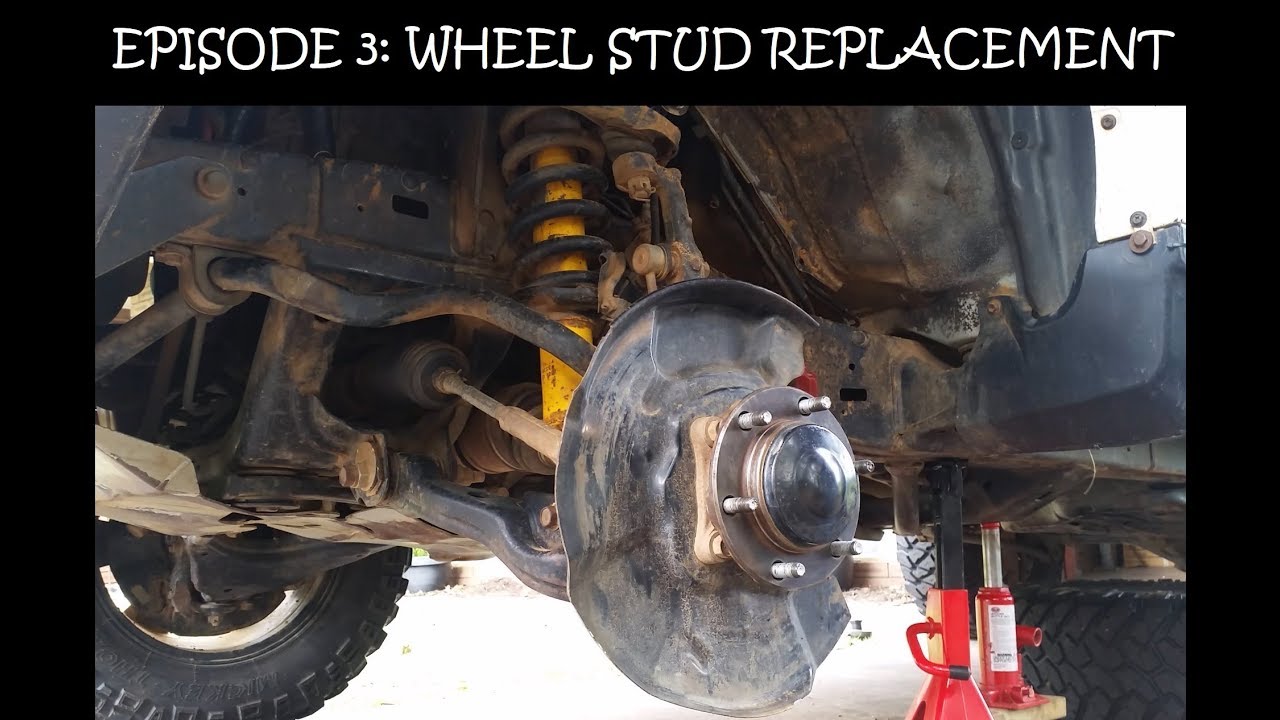 Prado 120 Adventures Ep3: Wheel Stud Replacement