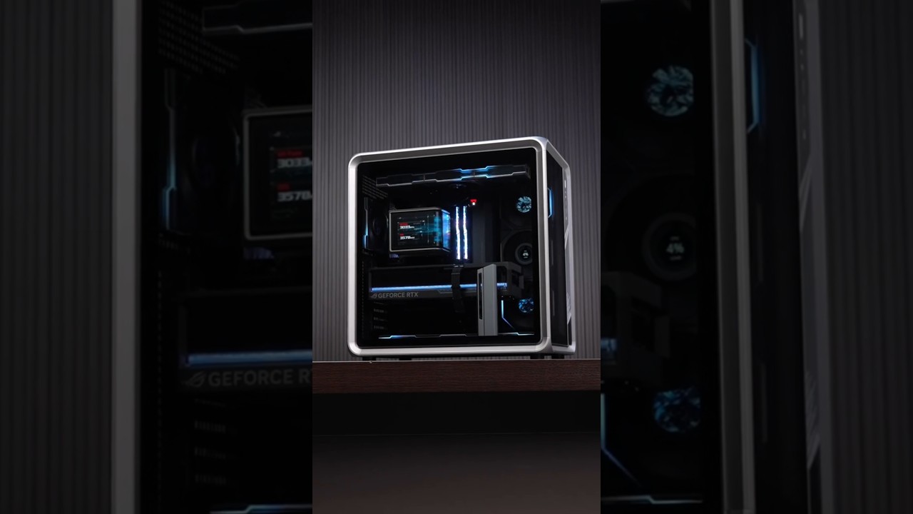 RYZEN 9 9950X3D + RTX 5090😵 Ultimate 8K👍 Gaming PC Build🤴 #pcbuild #gaming #asmr #rtx #amd #tech